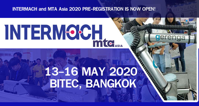 INTERMACH and MTA Asia 2020  PRE-REGISTRATION IS NOW OPEN!